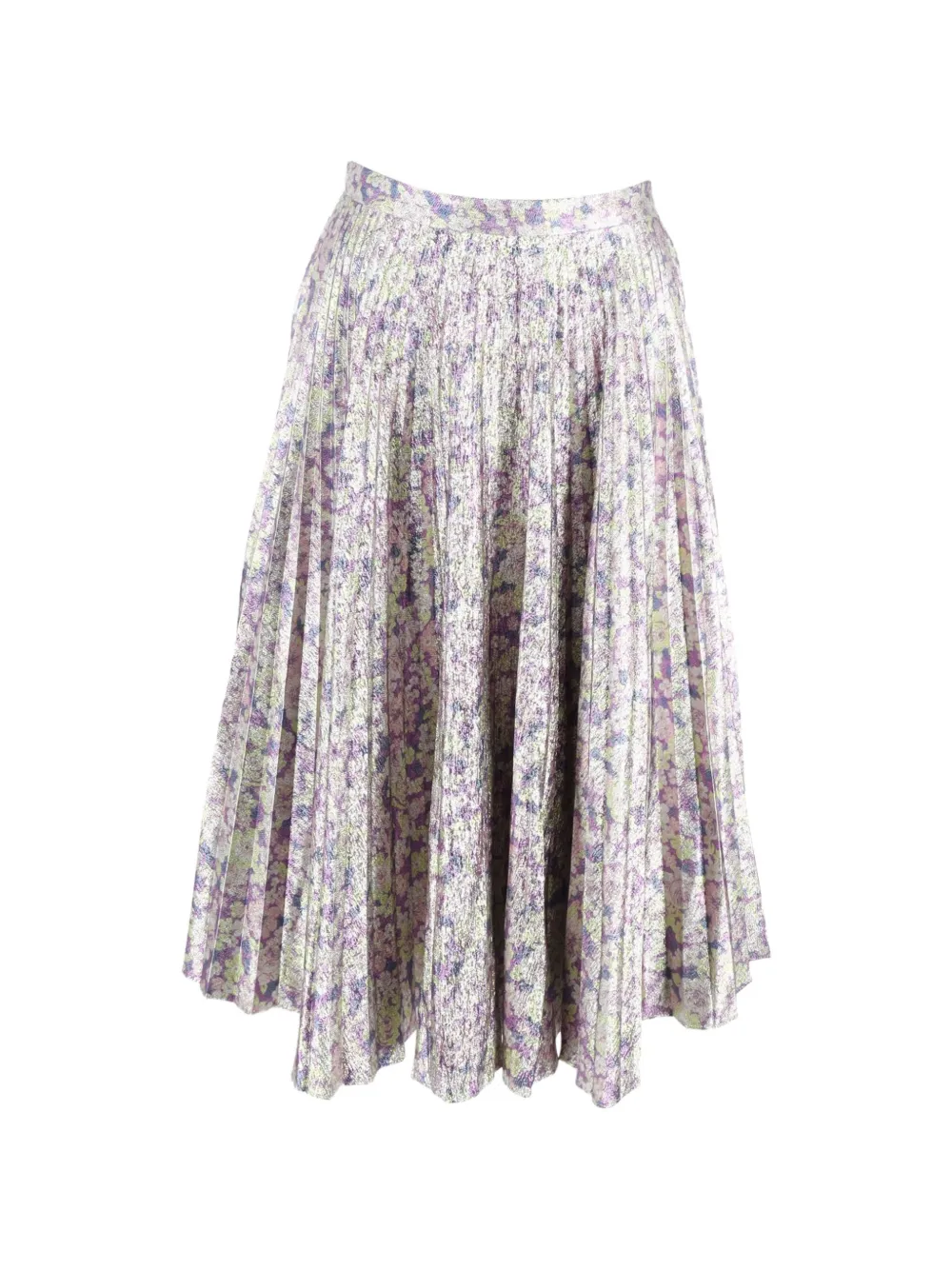 Stella McCartney Pre-Owned floral midi skirt - Bianco