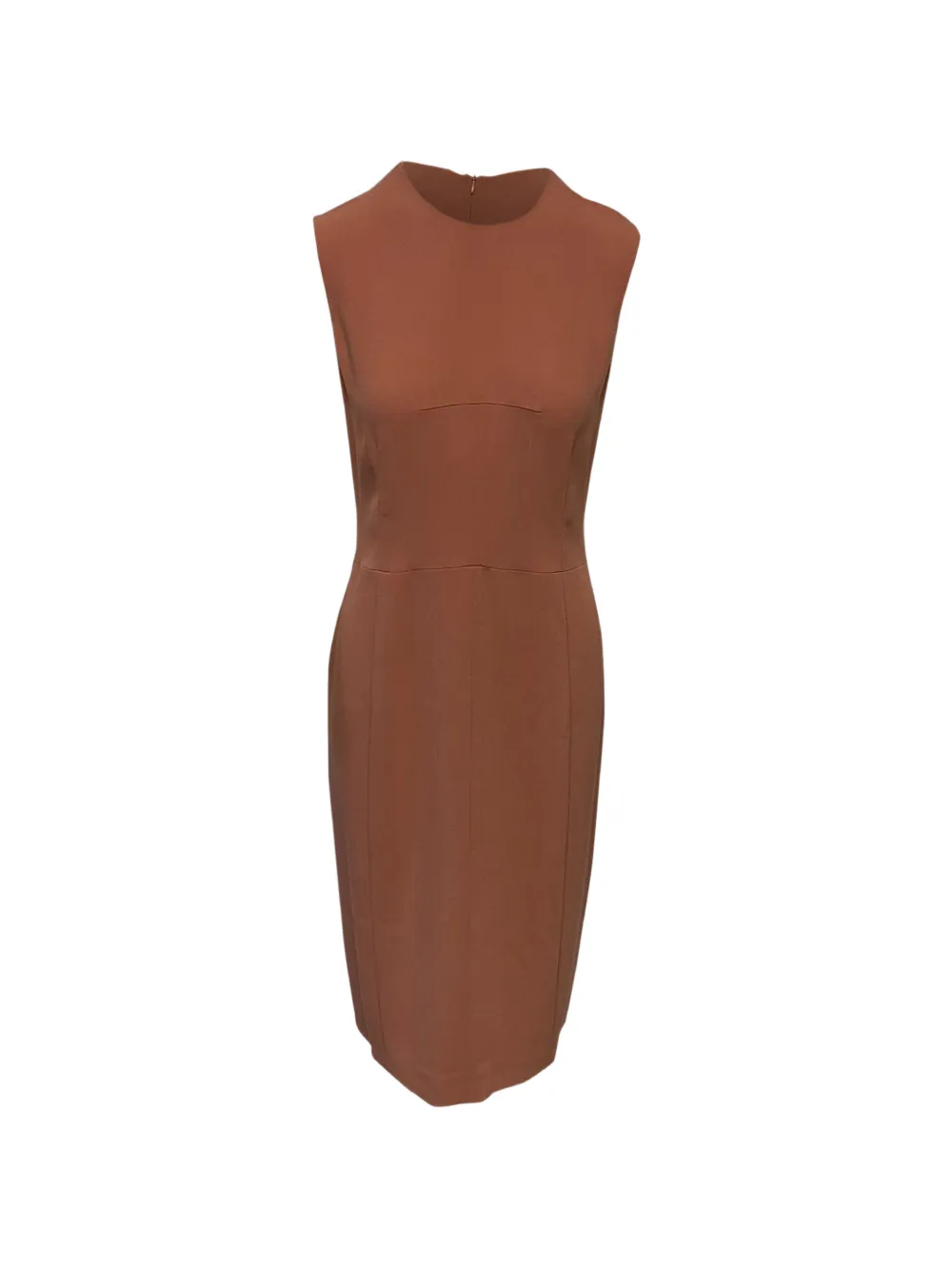 JOSEPH Bea sleeveless shift dress - Marrone