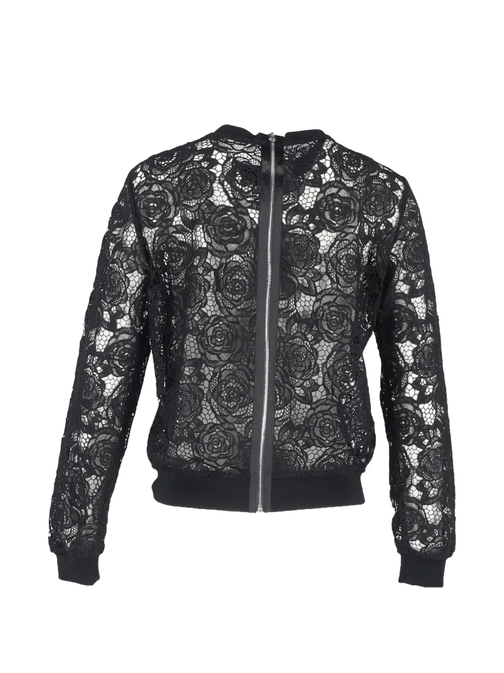 Floral Lace Sweatshirt