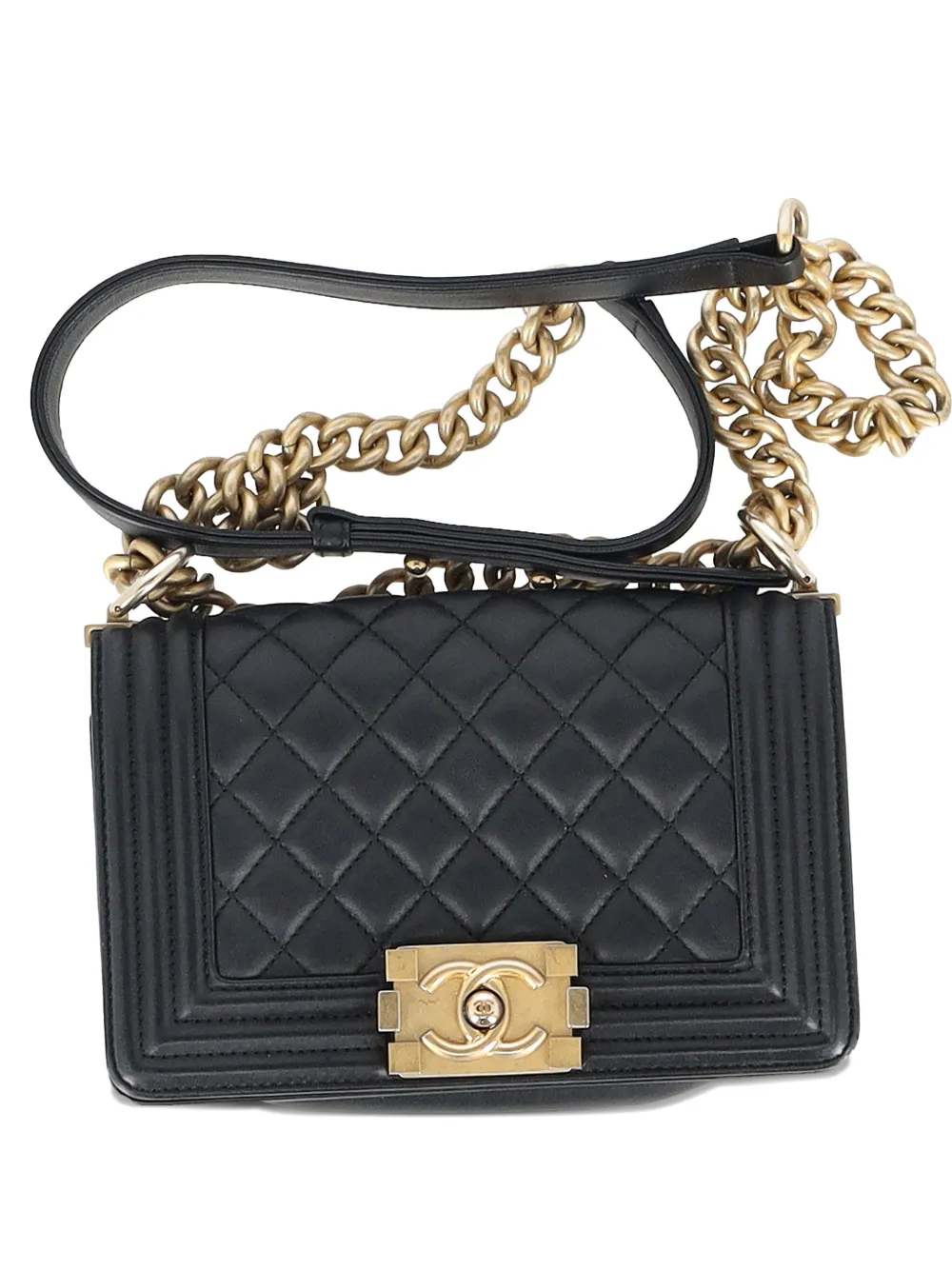 CHANEL Pre-Owned leather crossbody bag - Nero