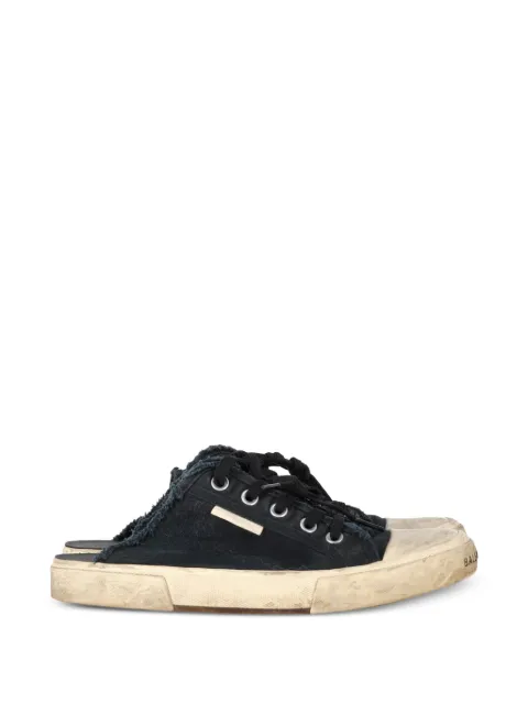 Balenciaga Pre-Owned Paris distressed open-back trainers