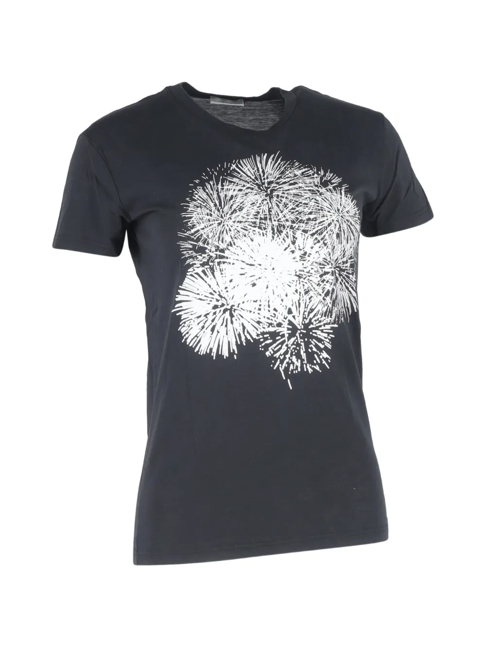 Christian Dior Pre-Owned firework-graphic T-shirt - Nero
