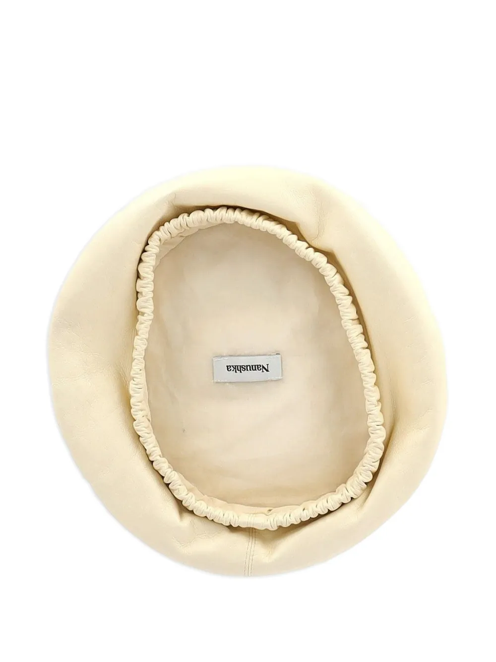  Nanushka Tarone Button Beret - Neutrals 