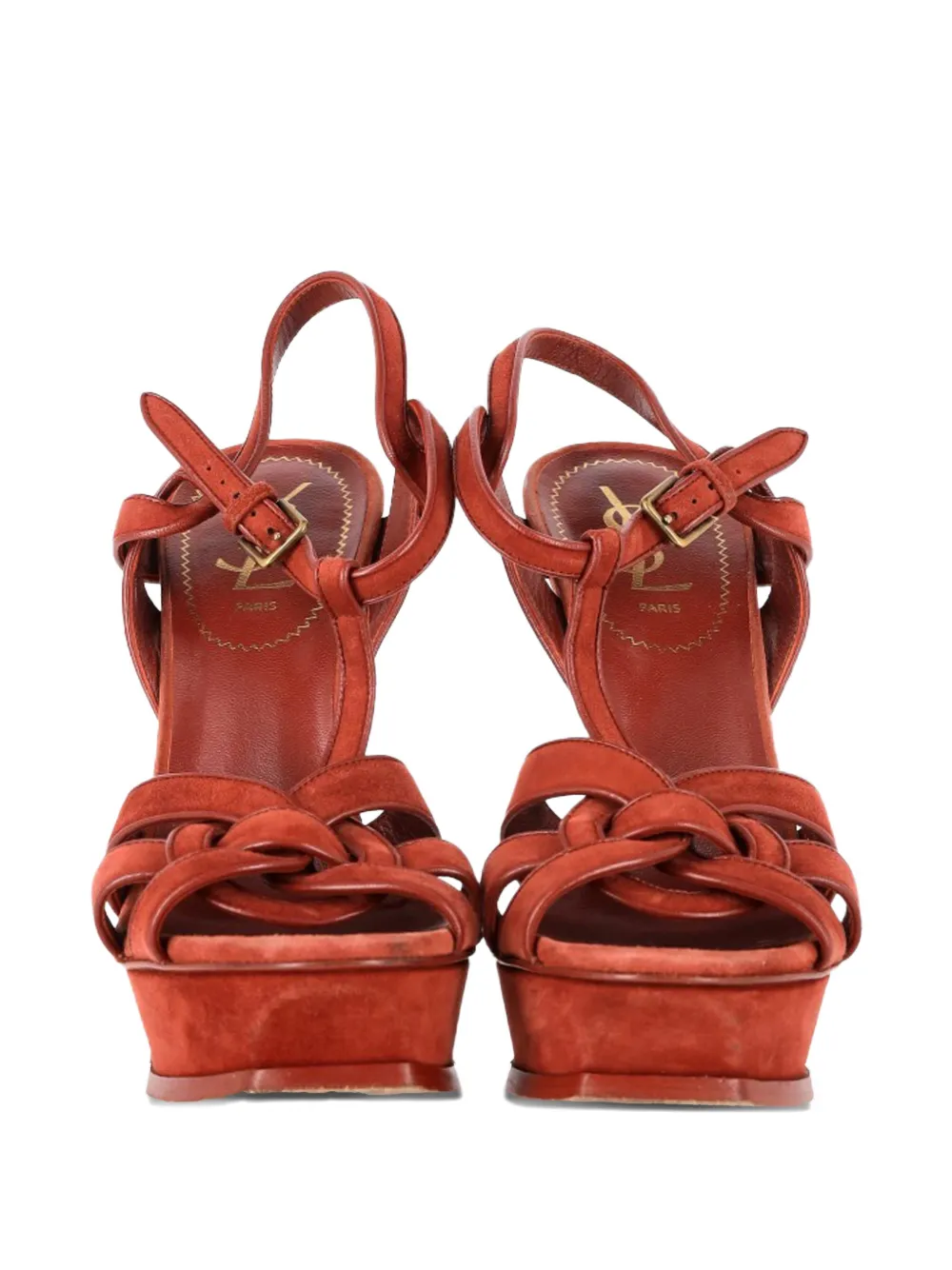 Saint Laurent Pre-Owned トリビュート プラットフォーム サンダル