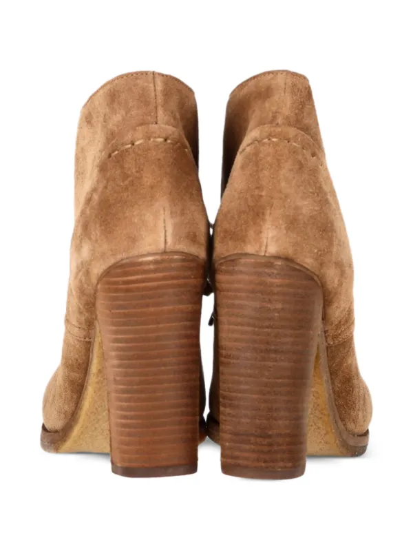 See By Chloé Vintage レースアップ ブーツ | ブラウン | FARFETCH JP