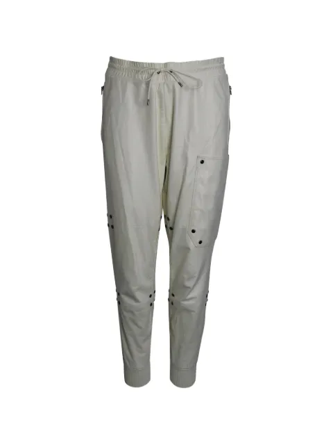 Tom Ford Vintage pantalon en cuir à lien de resserrage