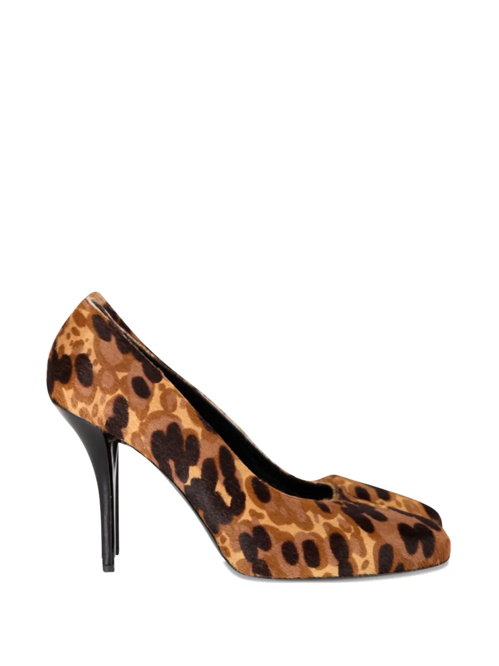 Balenciaga Pre-Owned leopard-print pumps - Braun