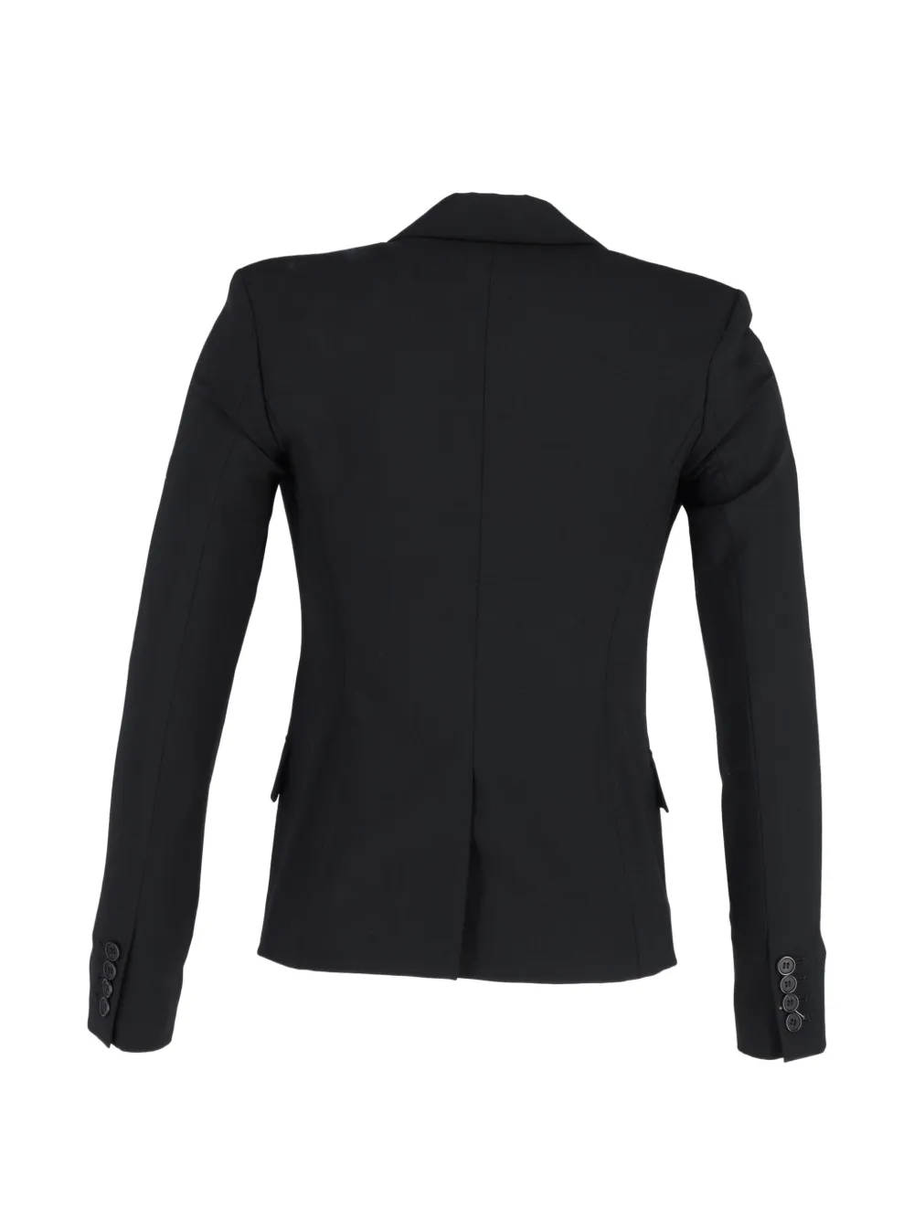 Single-Breasted Cotton Blazer