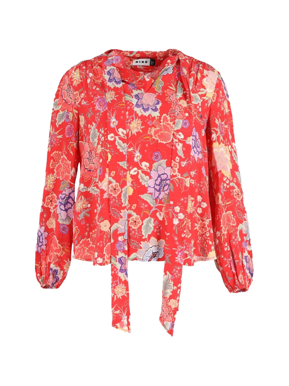 Rixo Azra floral-print blouse - Rosso