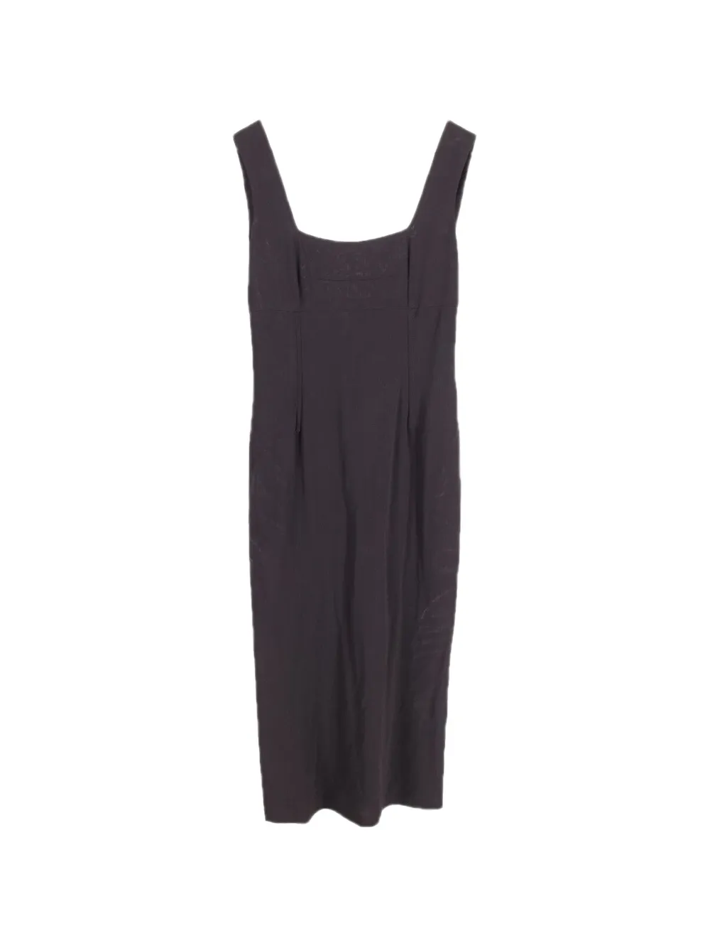 Dolce & Gabbana Pre-Owned square-neck midi dress - Nero