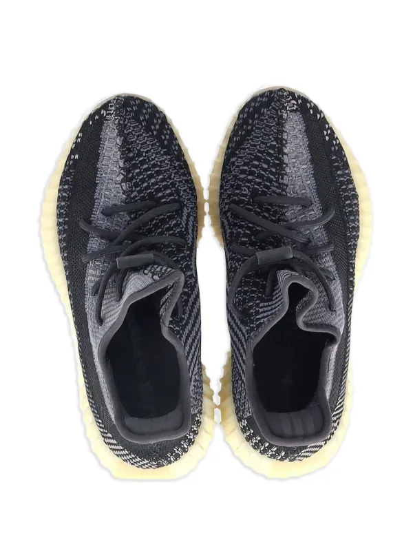 yeezy black with beige stripe