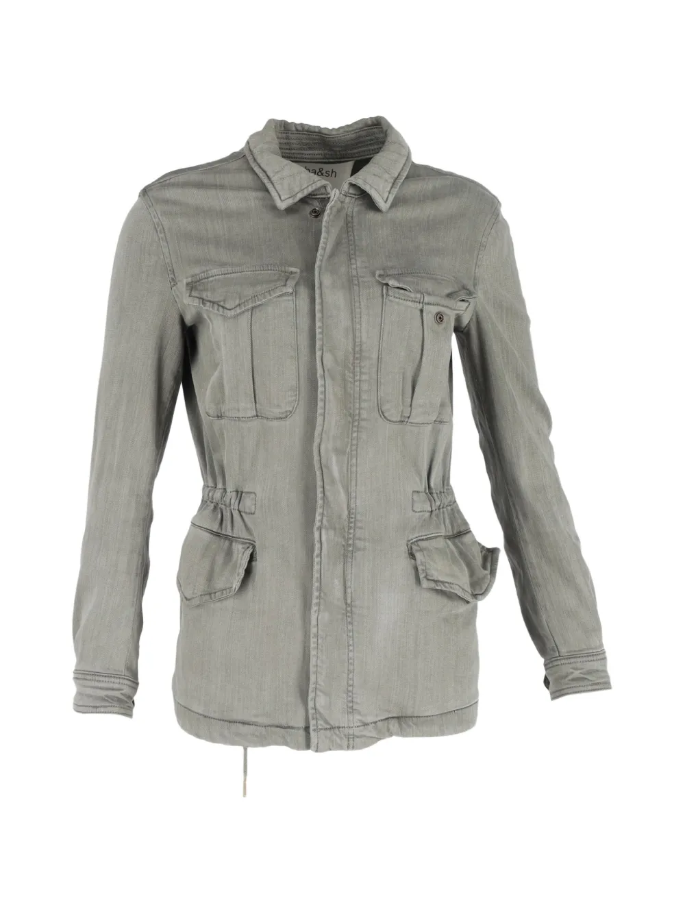Ba&Sh Utility cotton jacket - Grigio