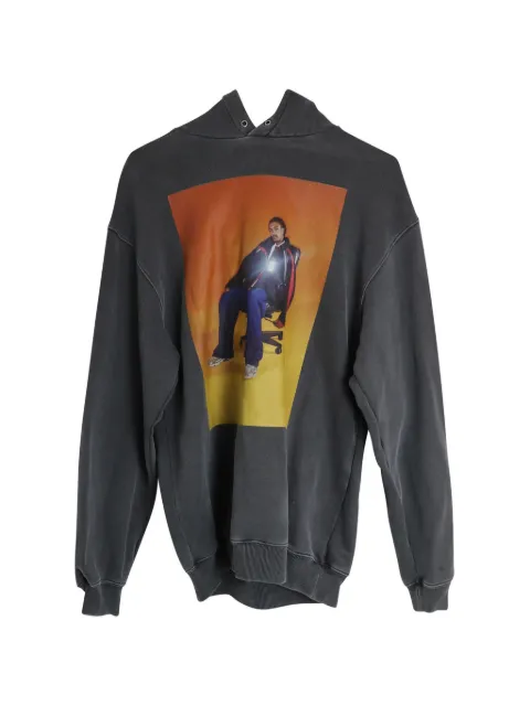Balenciaga Pre-Owned printed hoodie