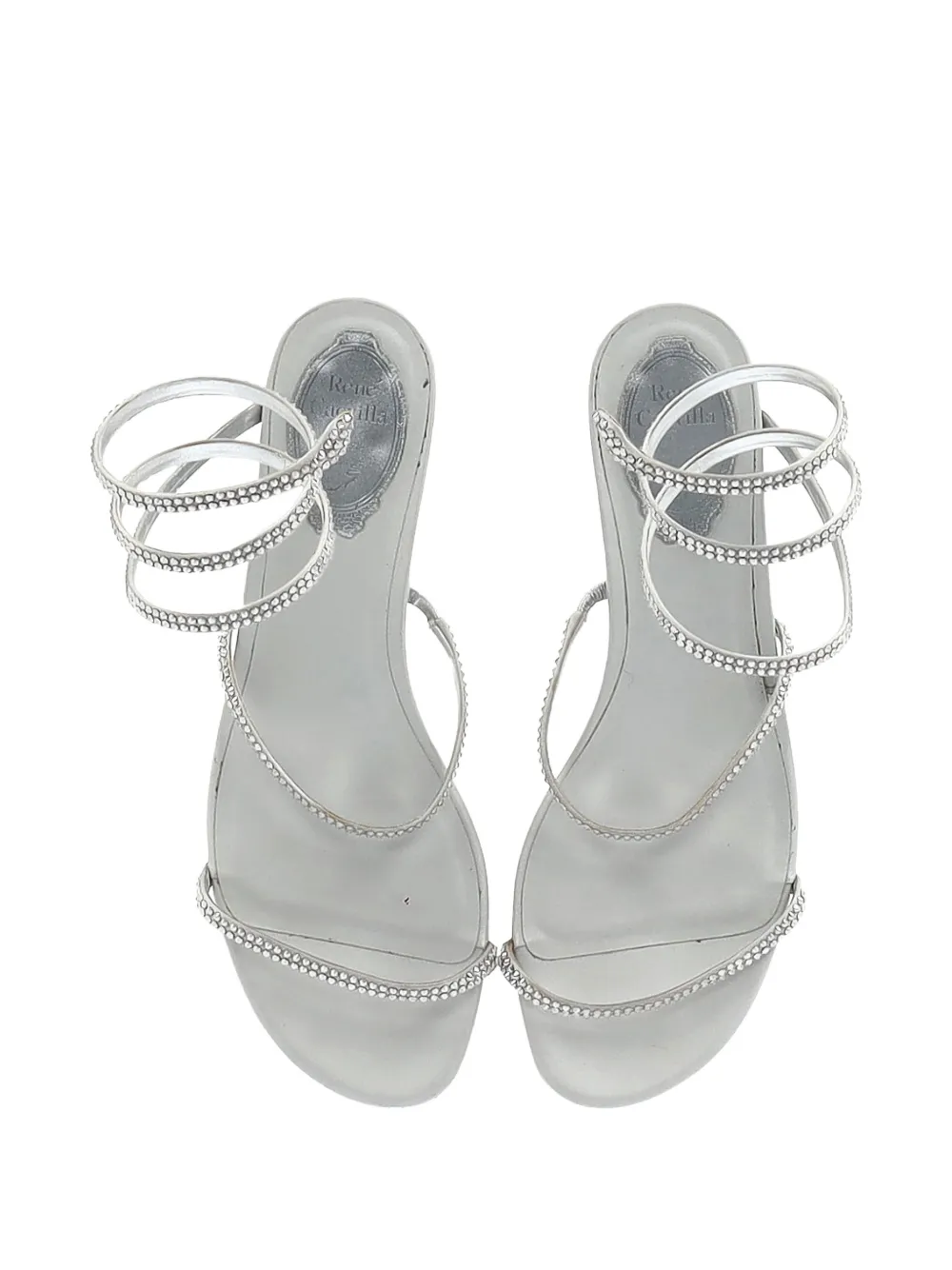 Cleo Spiral Leather Sandals