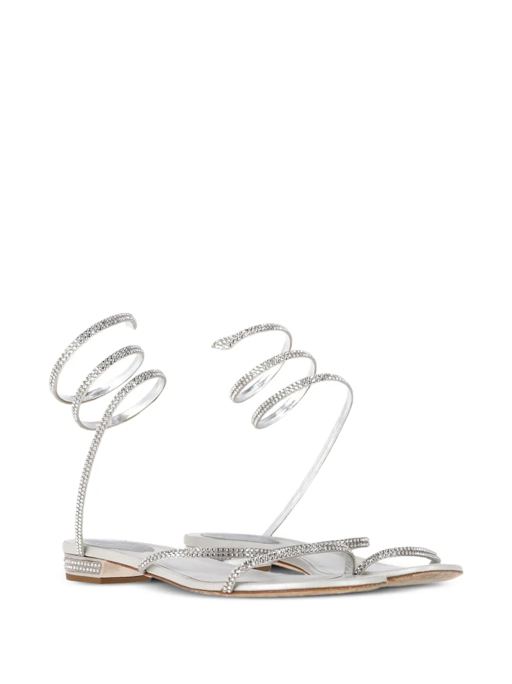 Cleo Spiral Leather Sandals