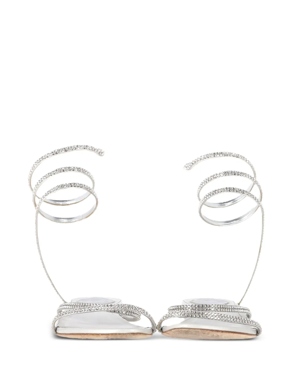 Cleo Spiral Leather Sandals