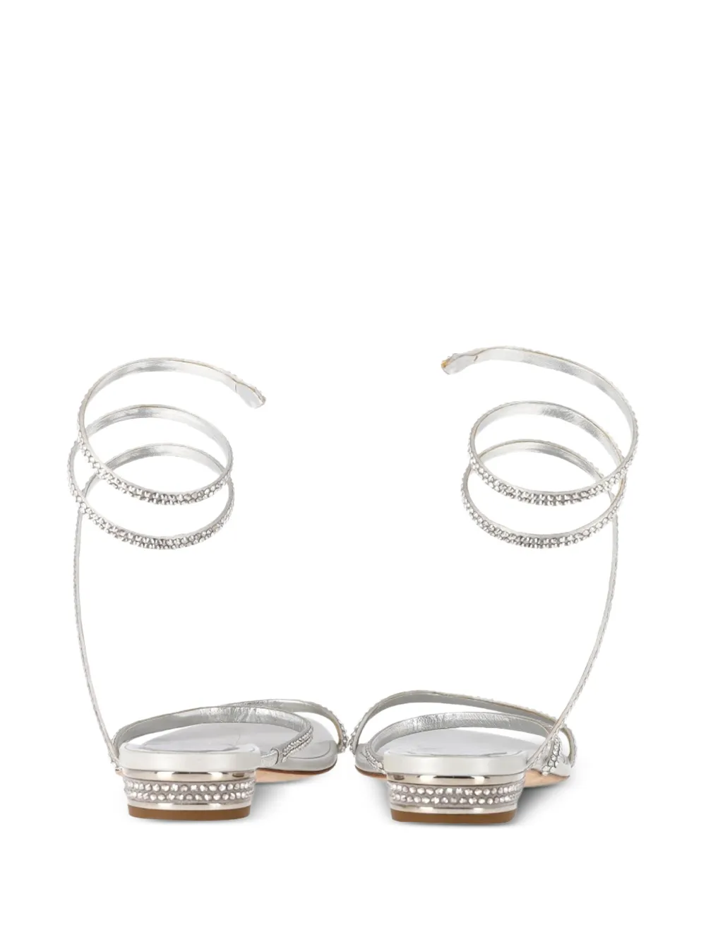 Cleo Spiral Leather Sandals