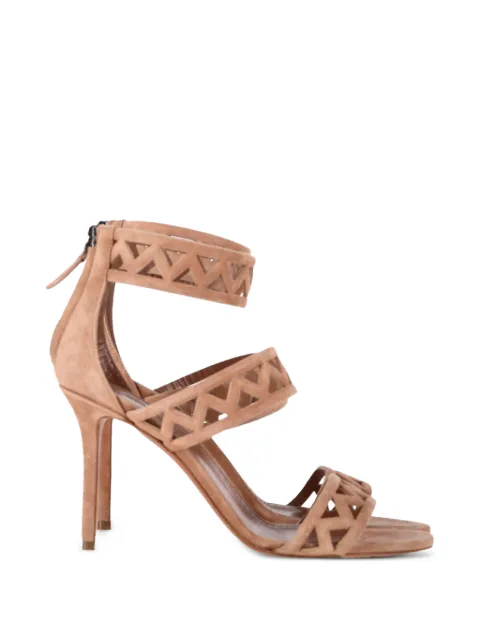 Alaïa Pre-Owned laser-cut sandals