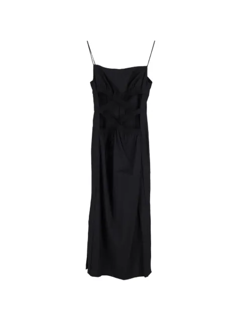 Christopher Esber cutout shirred dress