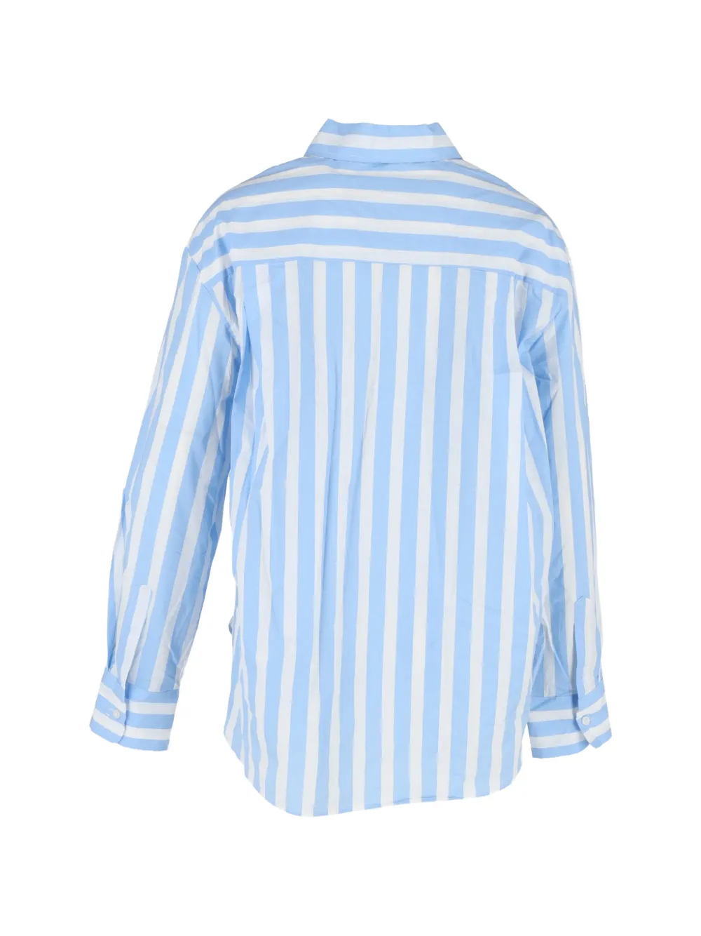 striped button-down shirt