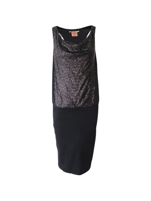 Tory Burch Sleveless Mini Dress | Black | FARFETCH KW