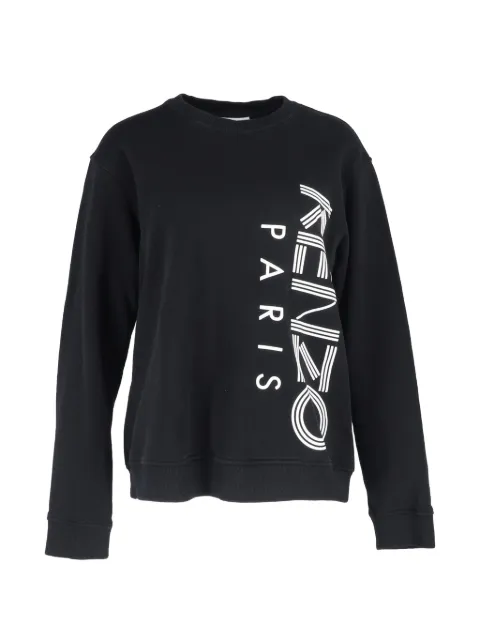 Kenzo Pre-Owned logo-print crewneck sweater
