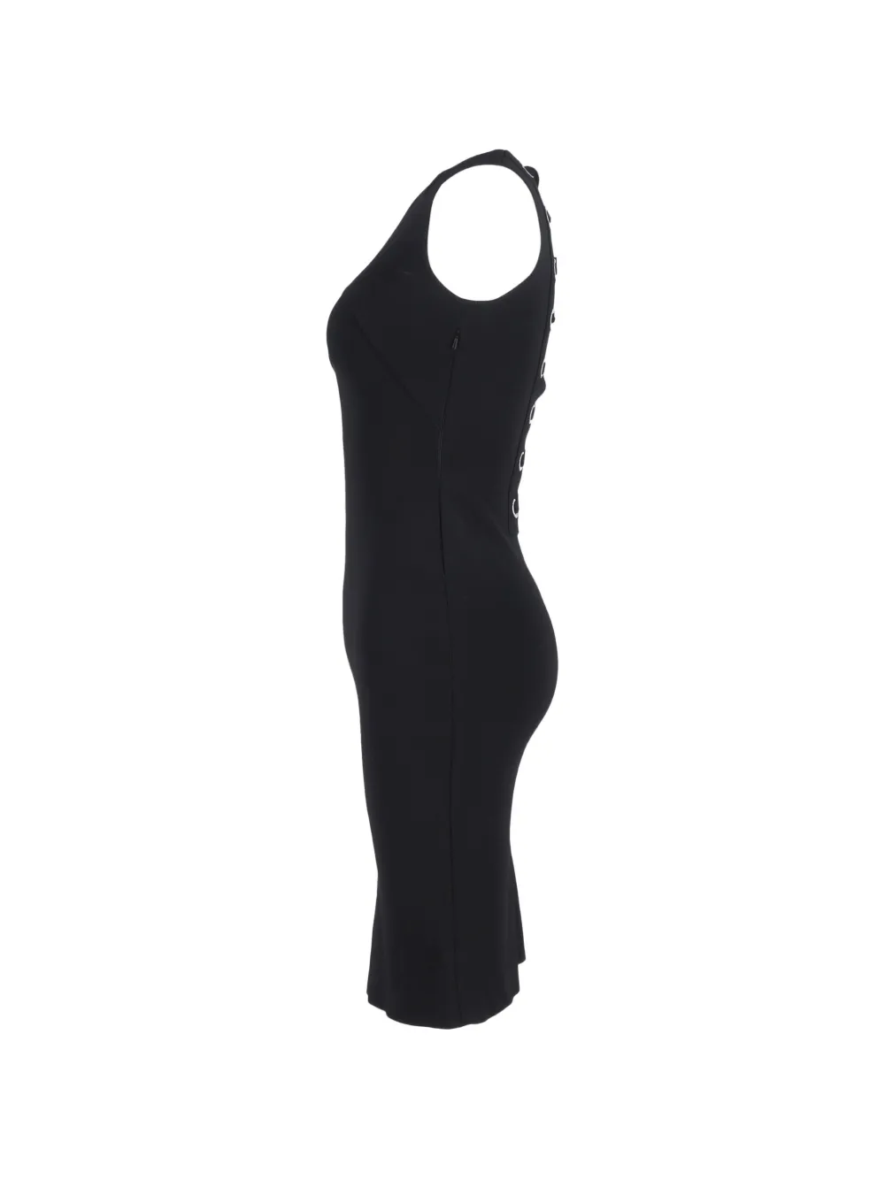  Givenchy Pre-owned Vestido Midi Sin Mangas - Negro 