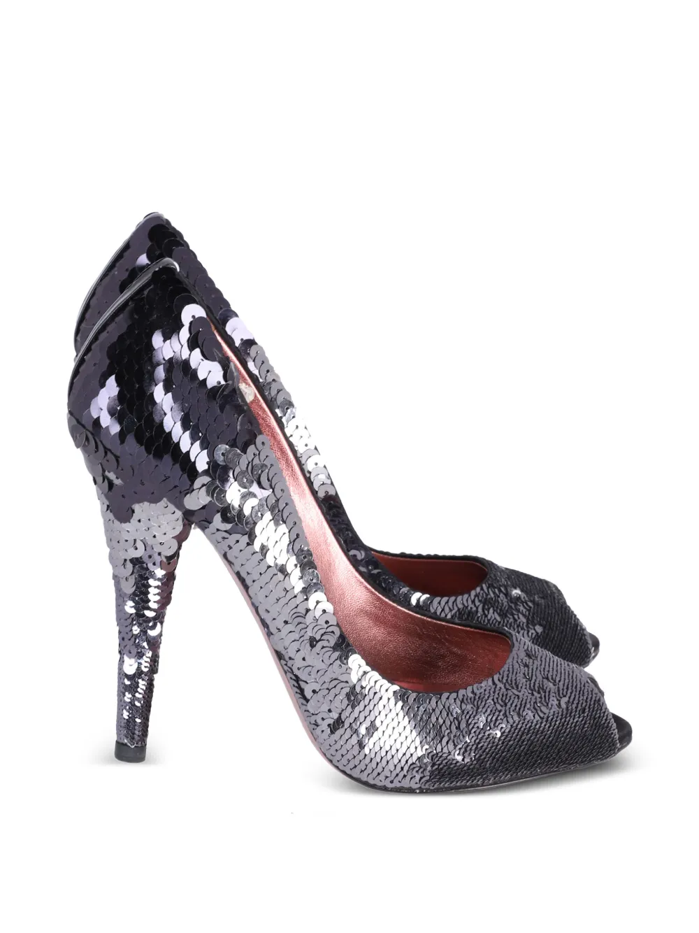 Miu Miu Pre-Owned peep-toe pumps - Viola