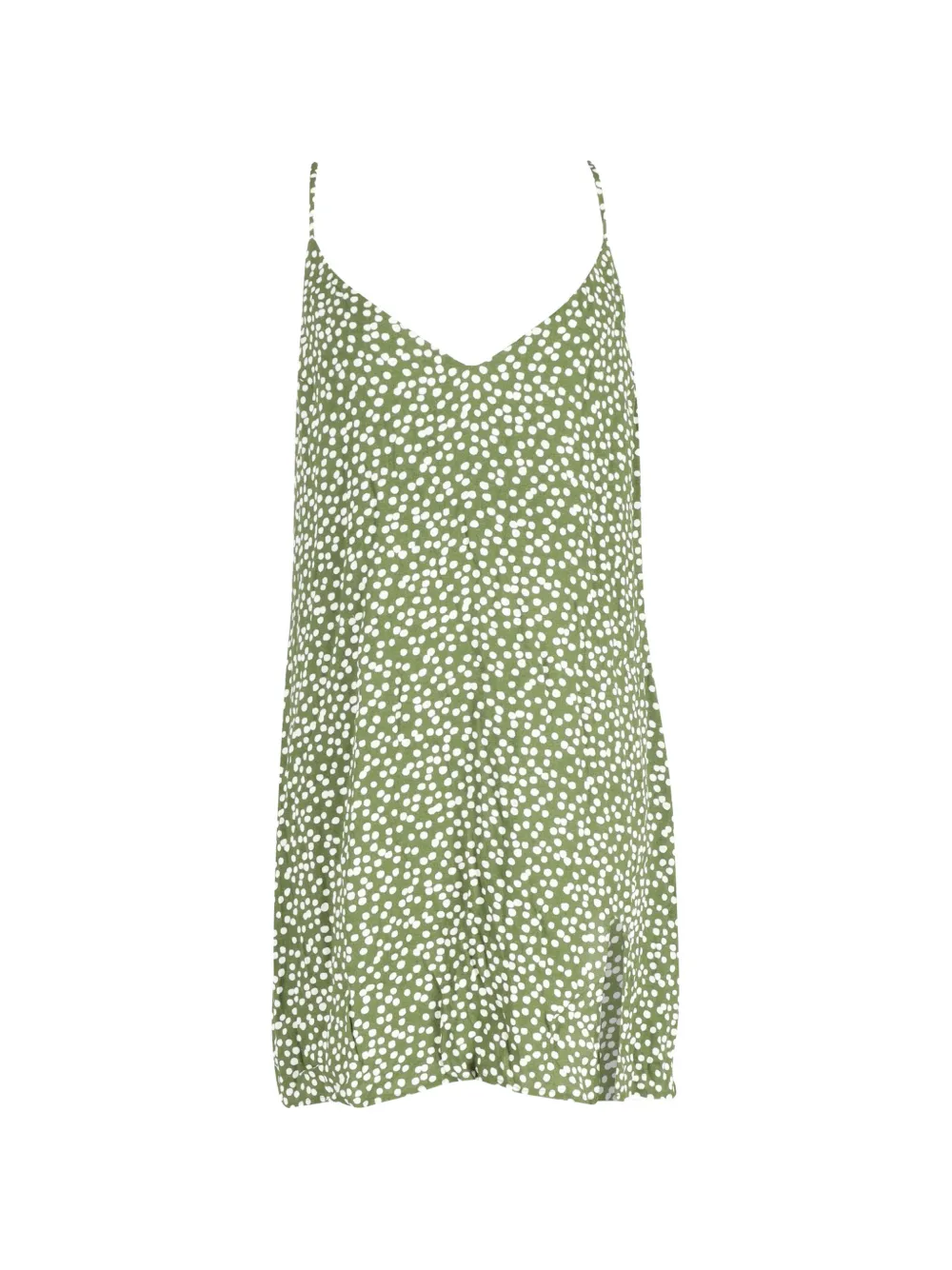 Reformation Marlowe side-split mini dress - Verde