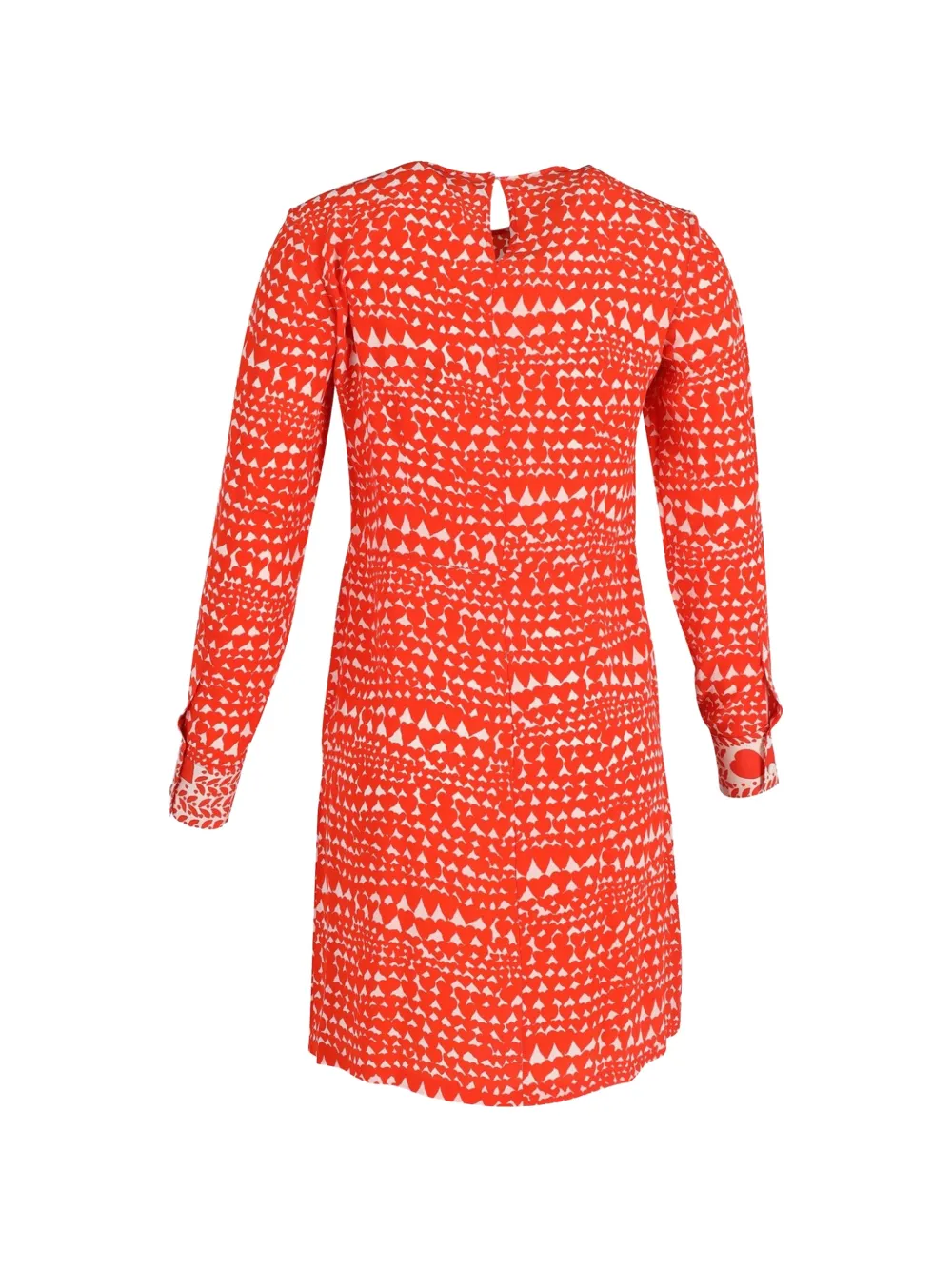 Gabel Heart-Print Mini Dress