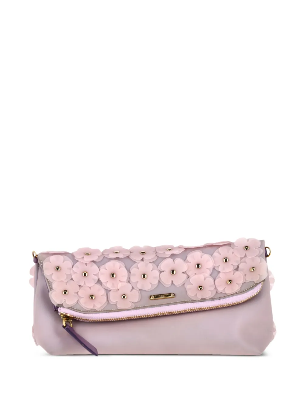 Burberry Pre-Owned The Petal clutch bag - Viola