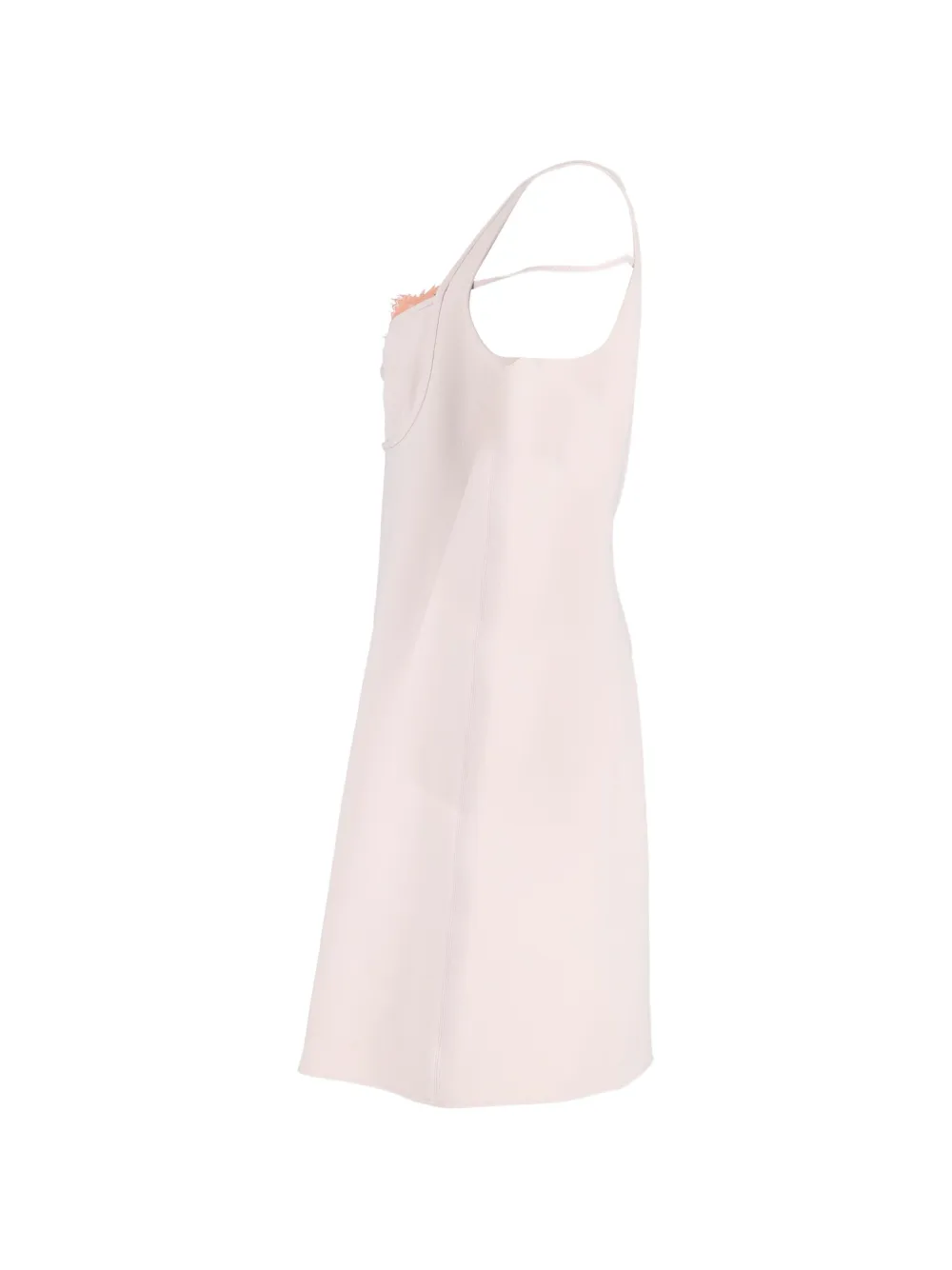 Lace-Trim Mini Dress