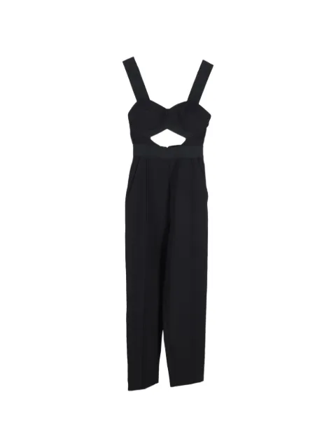 Self-Portrait Lulu cut-out jumpsuit