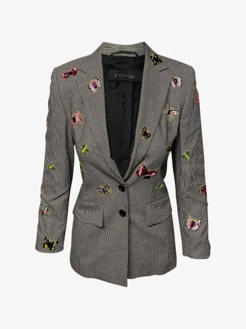Escada Pre-Owned Anzug mit Hahnentrittmuster