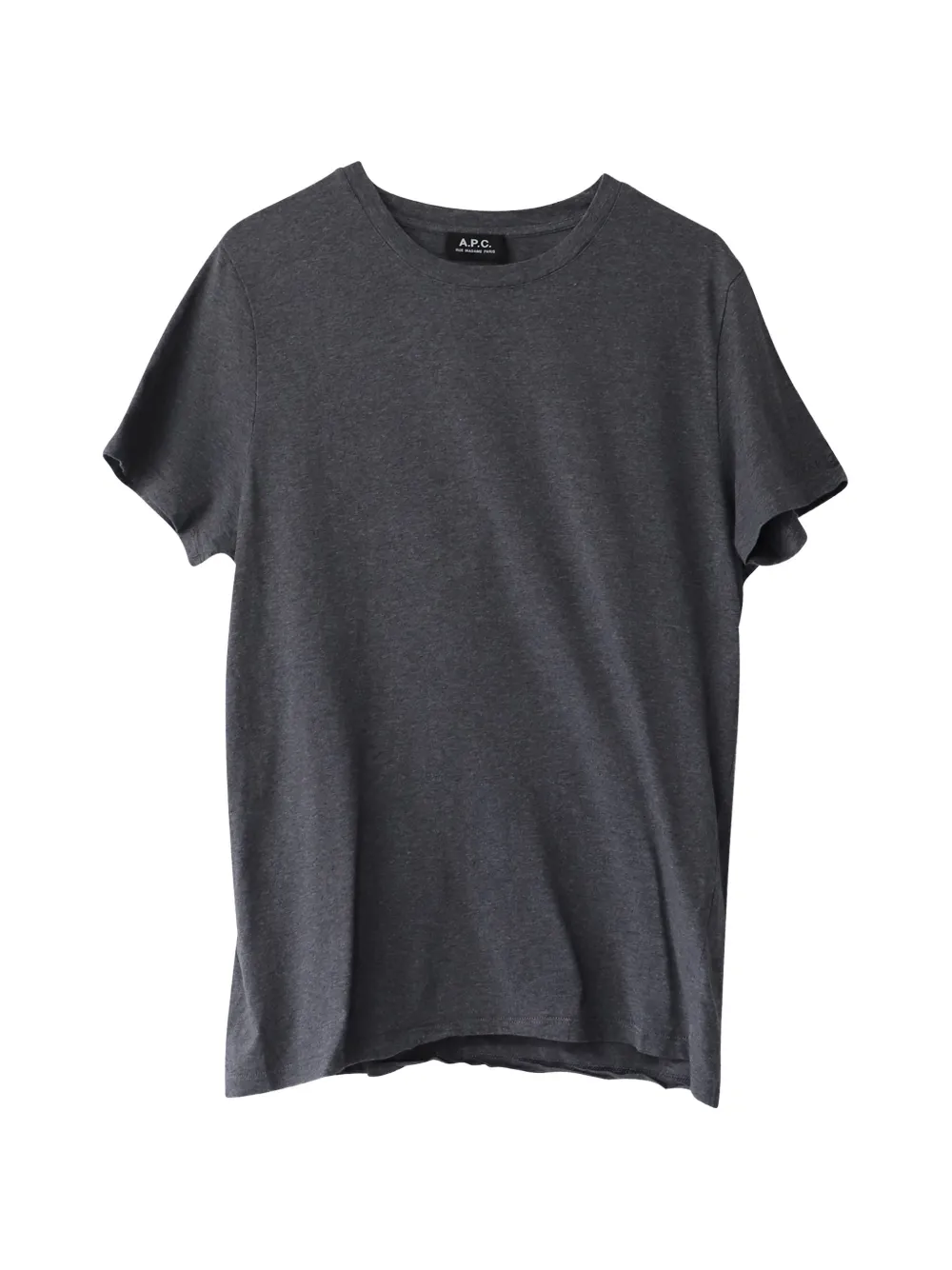 A.P.C. crewneck short-sleeve t-shirt – Grey