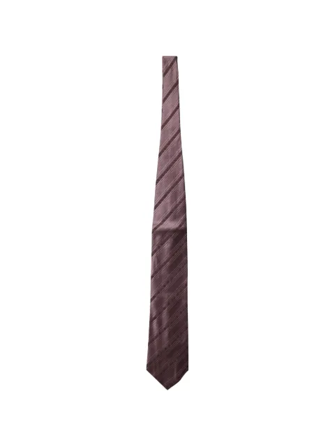 Ermenegildo Zegna Vintage striped silk tie