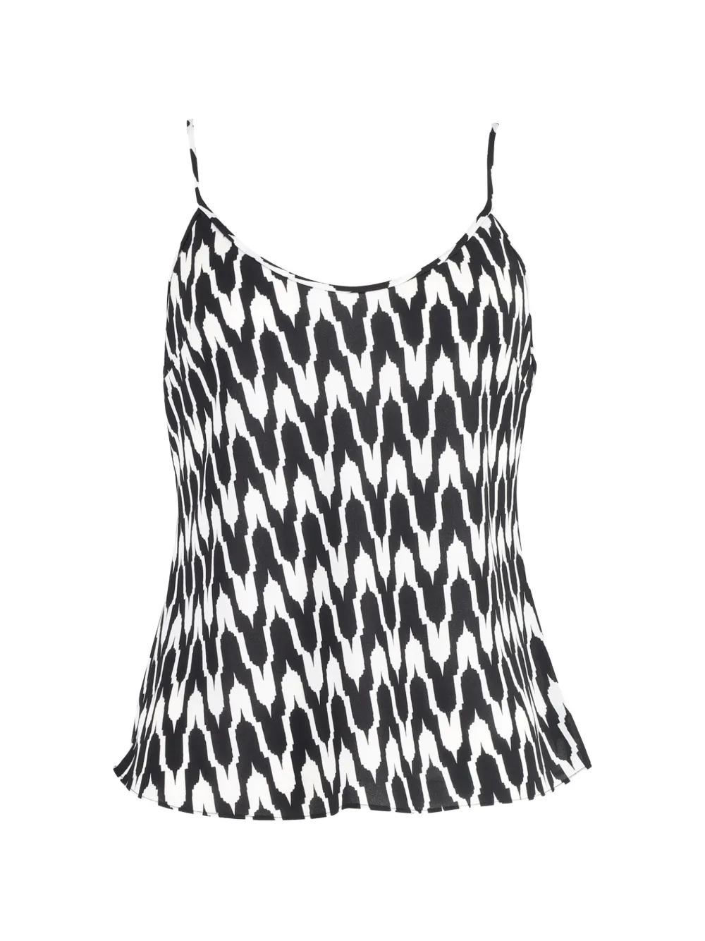 Diane Von Furstenberg Vintage print cami top - Bianco