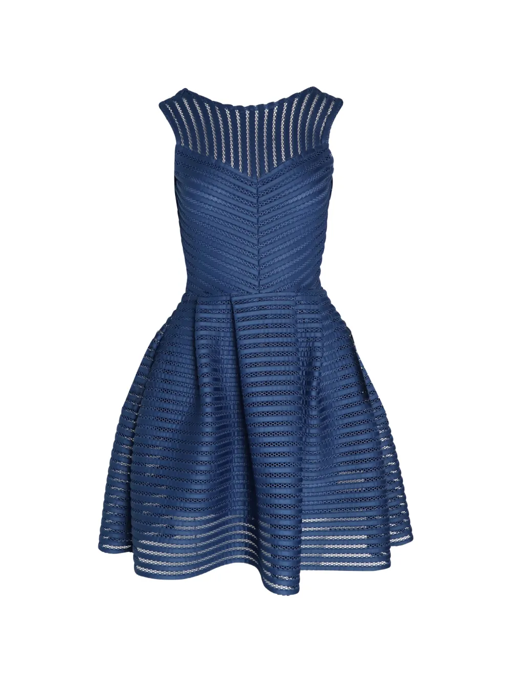 Maje Renazzo striped sleeveless dress - Blu