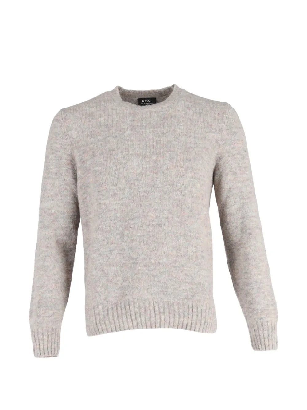 A.P.C. wool crewneck jumper – Neutrals