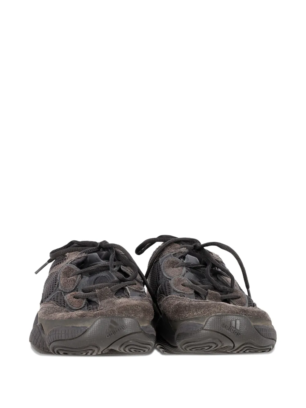 mesh suede sneakers