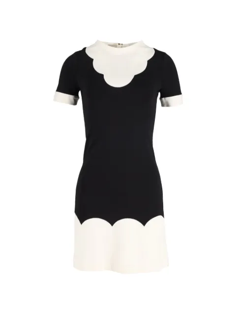 Moschino Pre-Owned scalloped mini dress