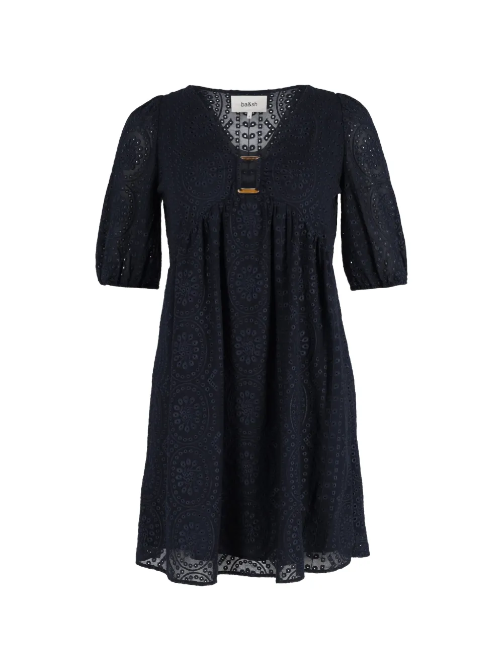 Ba&Sh v-neck mini dress - Blu