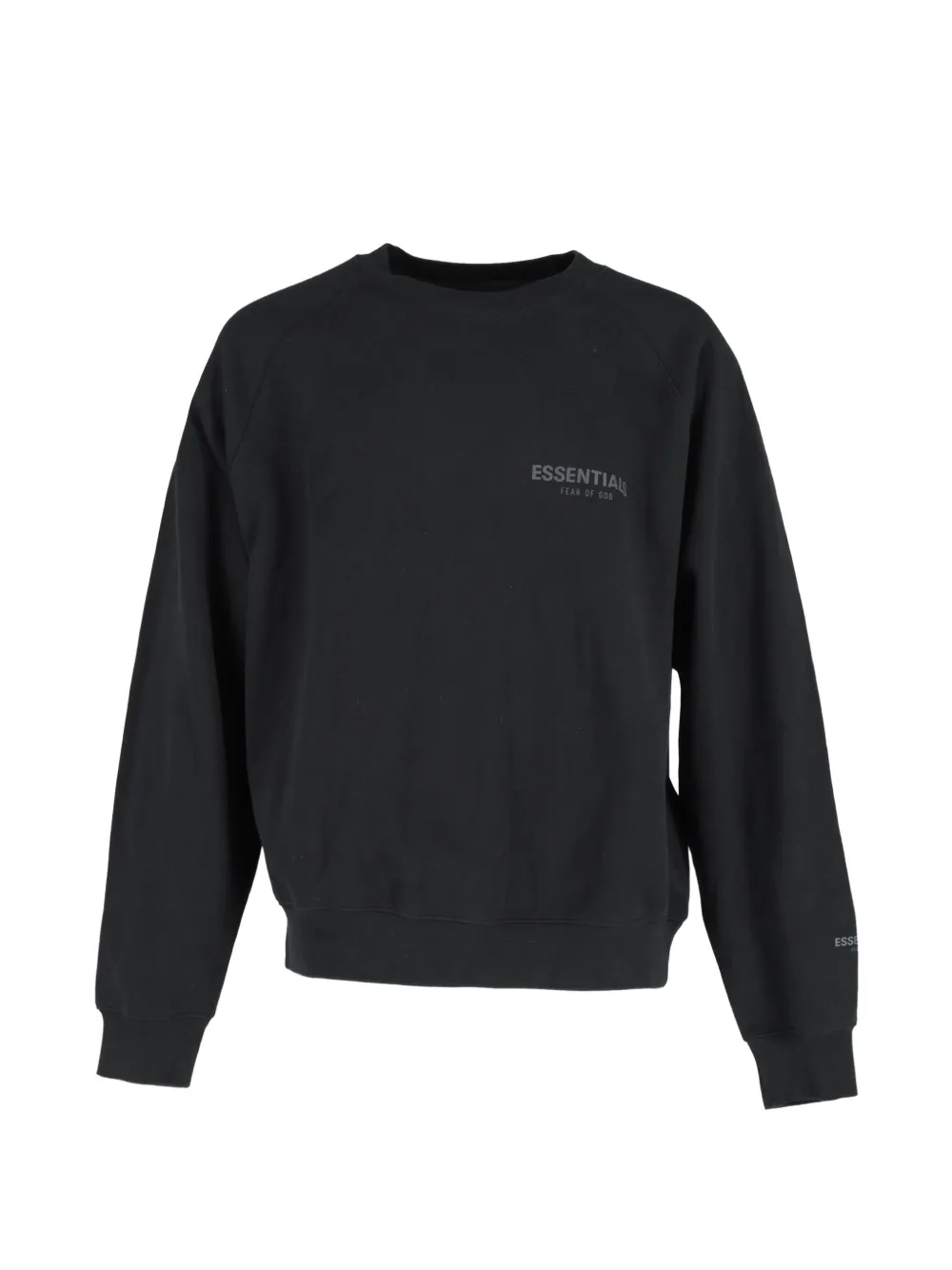 Fear Of God logo-print sweater - Nero