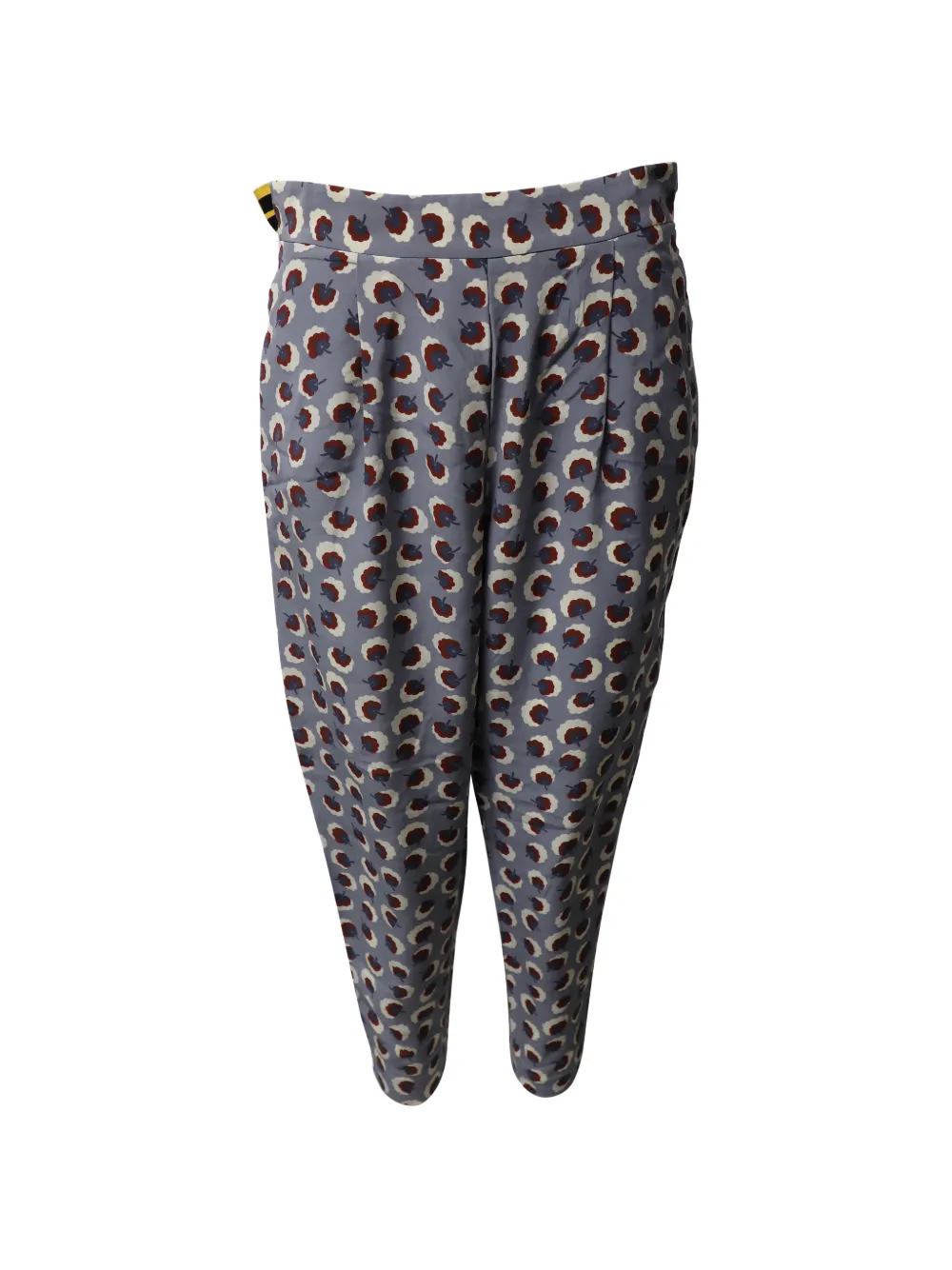 Stella McCartney Pre-Owned floral-print trousers - Grigio