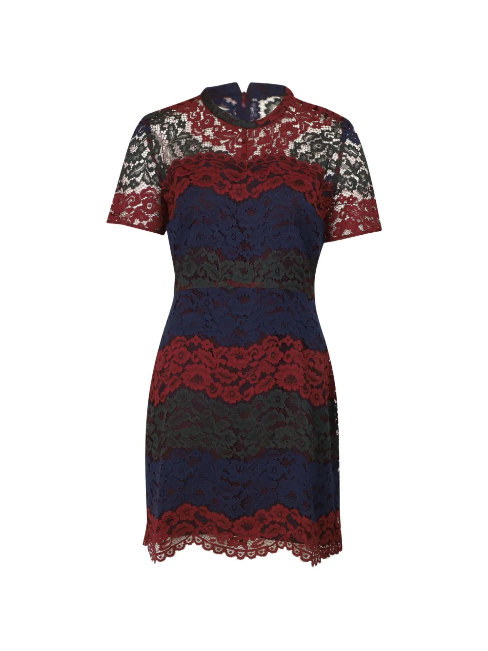 SANDRO Rodney lace dress - Blu