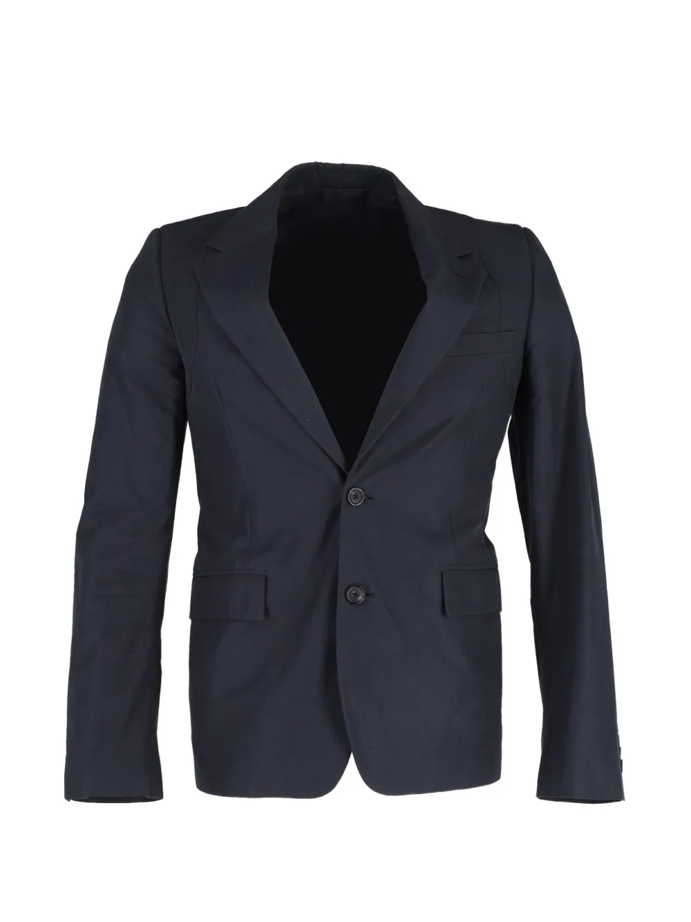 Alexander McQueen Pre-Owned wool single-breasted blazer – Blue