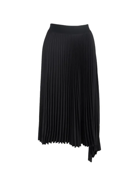 JOSEPH asymmetric pleated skirt