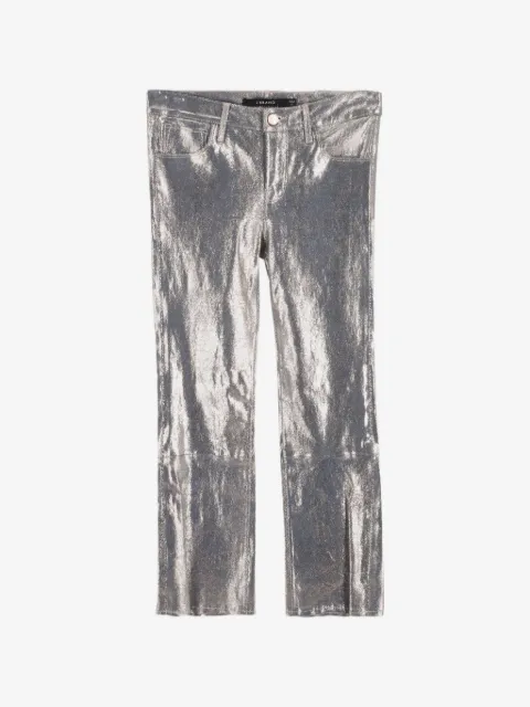 J Brand leather trousers
