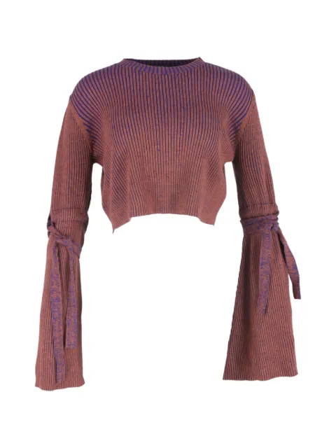 Ellery knitted flared-sleeves sweater