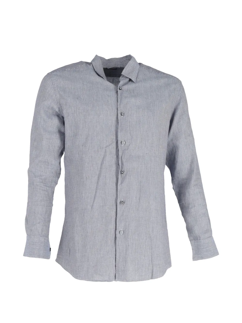 Ermenegildo Zegna Vintage buttoned long-sleeve shirt - Grigio